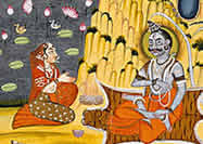 Parvati w Shiva